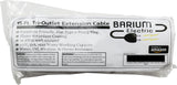 15ft White Extension Cord with 3 Outlets | 16 AWG | 120 Volt | Barium Electric